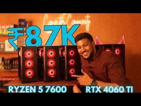 2025 - Another Gaming Cafe in Chennai ? 1080p Ultra - RTX 4060 Ti - Ryzen 5 7600